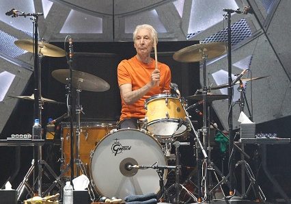 H62F9A Las Vegas, NV, USA. 22nd Oct, 2016. Charlie Watts of The Rolling Stones in attendance for Rolling Stones Concert, T-Mobile Arena, Las Vegas, NV October 22, 2016. Credit:  James Atoa/Everett Collection/Alamy Live News